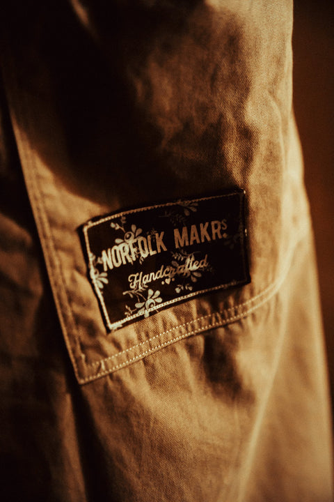 Japanese wrap apron by Norfolk Makrs