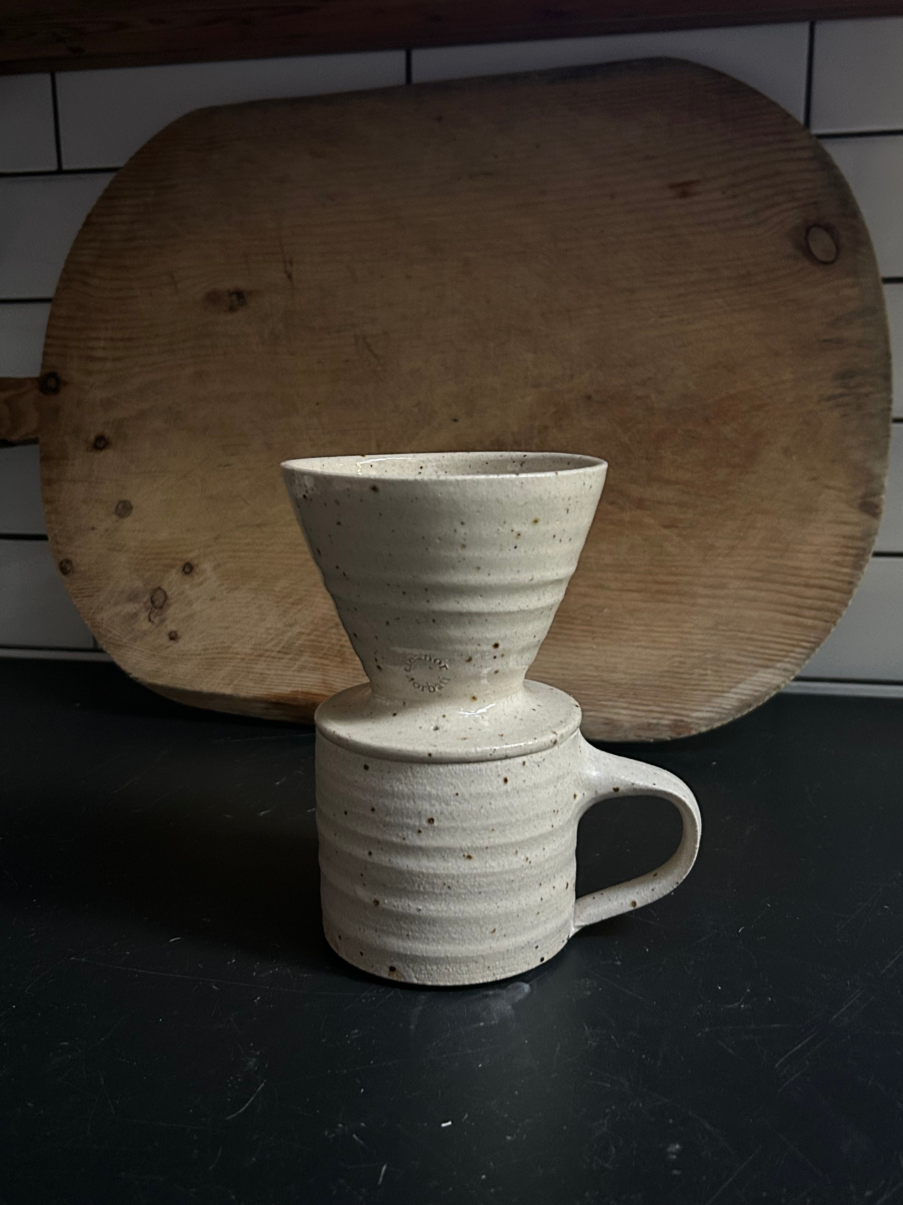 Speckled coffee dripper