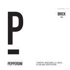 Brick pizza - Pepperoni