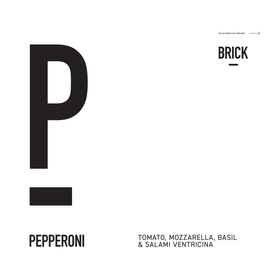 Brick pizza - Pepperoni