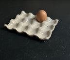 Speckled Egg tray by Eleanor Torbati