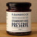 Strawberry and rose preserve