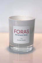 Oxidised Rose candle by Foras Fragrance & Skincare