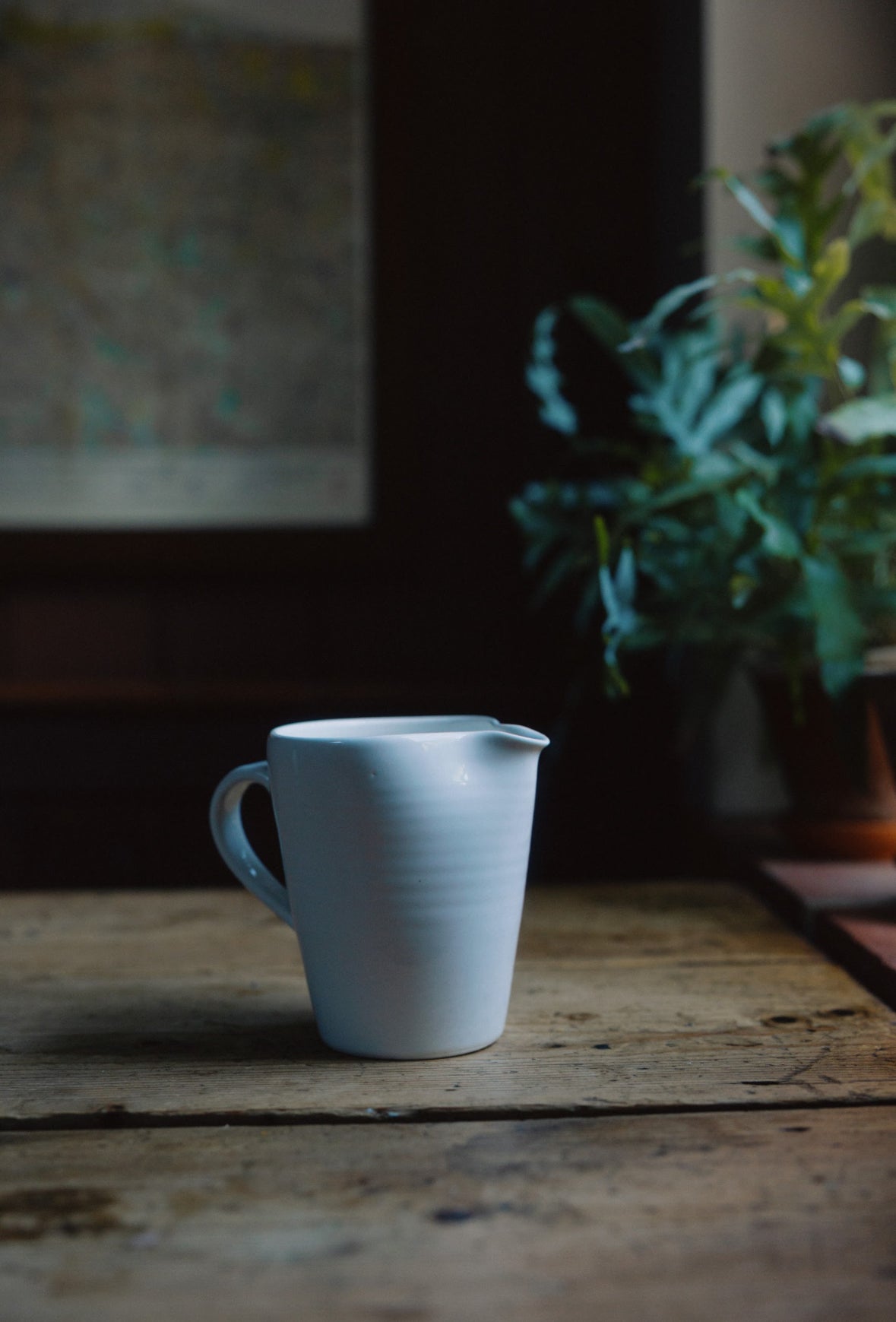 Soendergaard white large jug 70cl