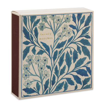 Archivist Matches - Blue Floral Matches by Wanderlust Paper Co.