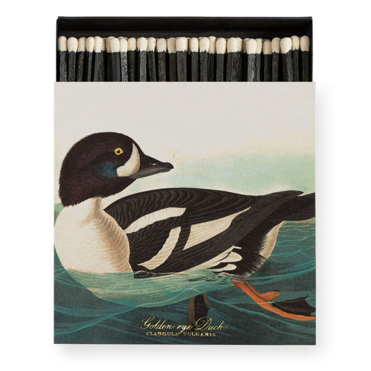 Archivist Matches - The Golden-eye Duck by Audubon