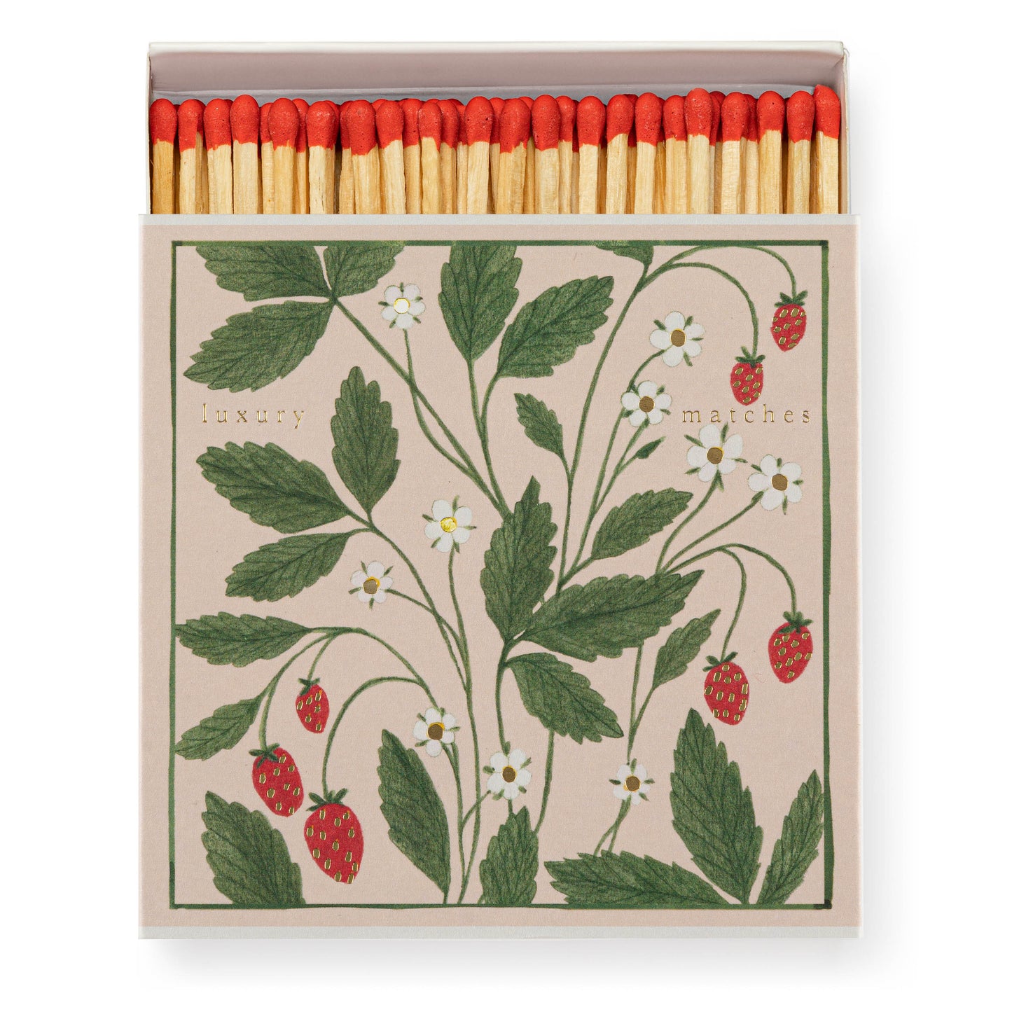 Archivist Matches - Strawberry Matches by Wanderlust Paper Co.