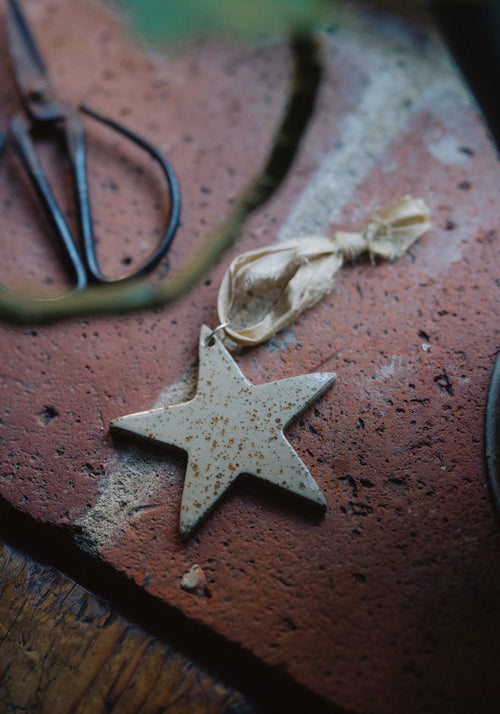 Ceramic stars by Eleanor Torbati