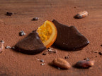 Dark Chocolate Dipped Candied Orange Segments by Brindisa