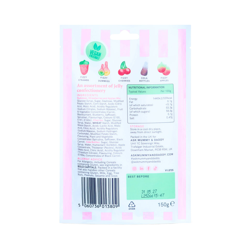 NEW Fizzy Mix! Pouch - 150G