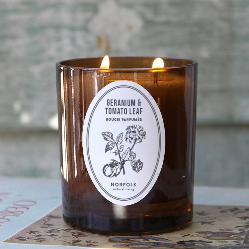 Candle - Geranium & Tomato 8oz